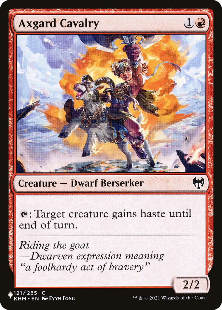 Axgard Cavalry (PLST) #KHM-121 [EN/N]