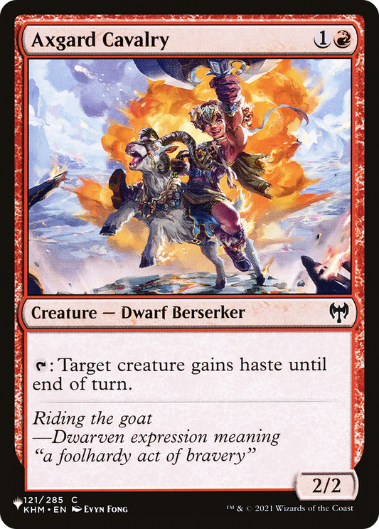 Axgard Cavalry (PLST) #KHM-121 [EN/N]