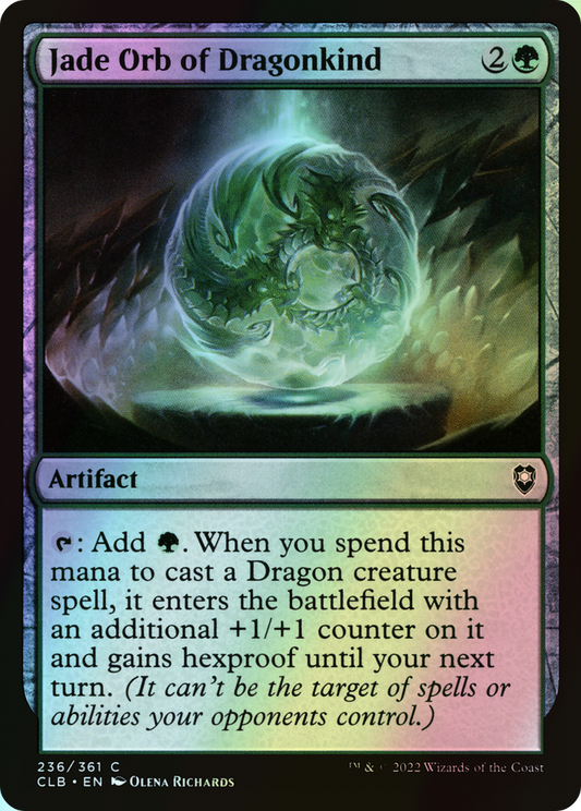 Jade Orb of Dragonkind (CLB) #236 [EN/F]