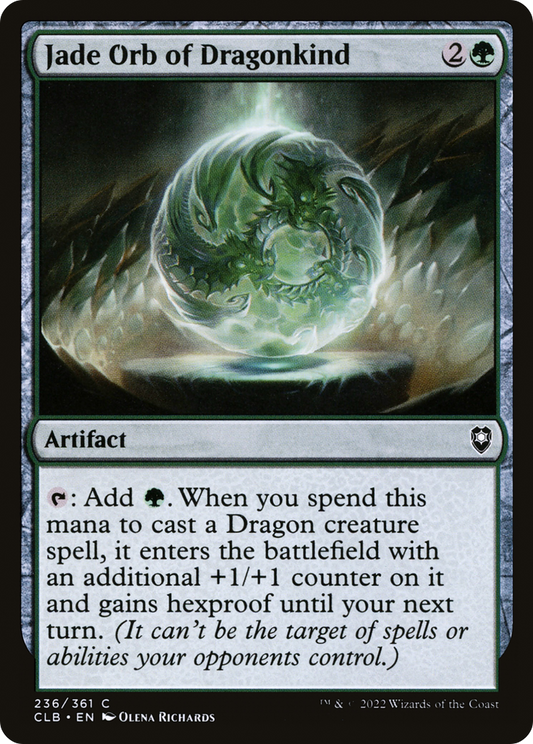 Jade Orb of Dragonkind (CLB) #236 [EN/N]