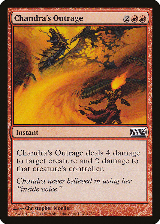 Chandra's Outrage (M12) #125 [EN/N]