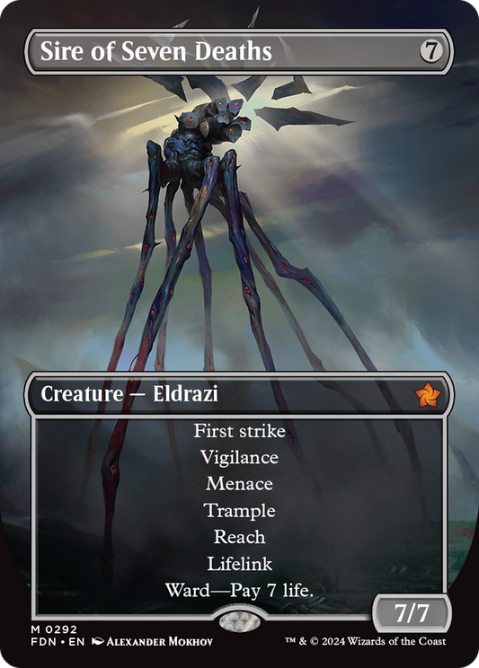 Sire of Seven Deaths (FDN) #292 [EN/N] s/o