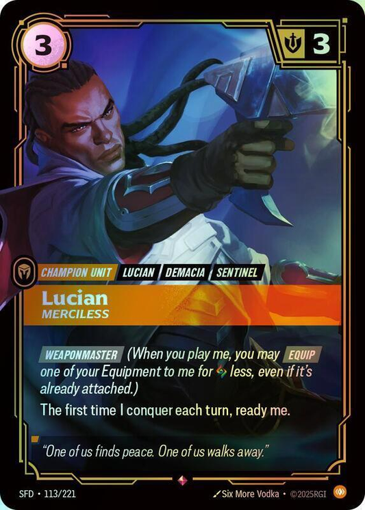 Lucian - Merciless (SFD) #113 [EN/F] s/o