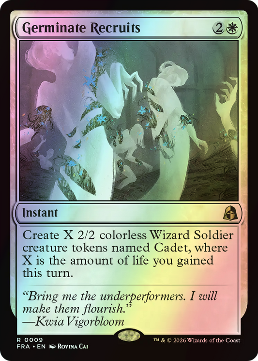 Germinate Recruits (FRA) #9 [EN/F]
