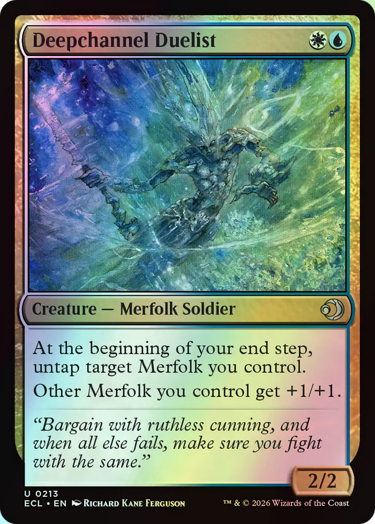 Deepchannel Duelist (ECL) #213 [EN/F]