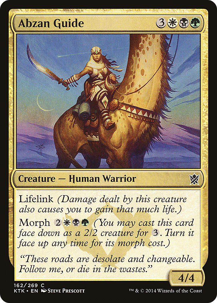 Abzan Guide (KTK) #162 [EN/N]