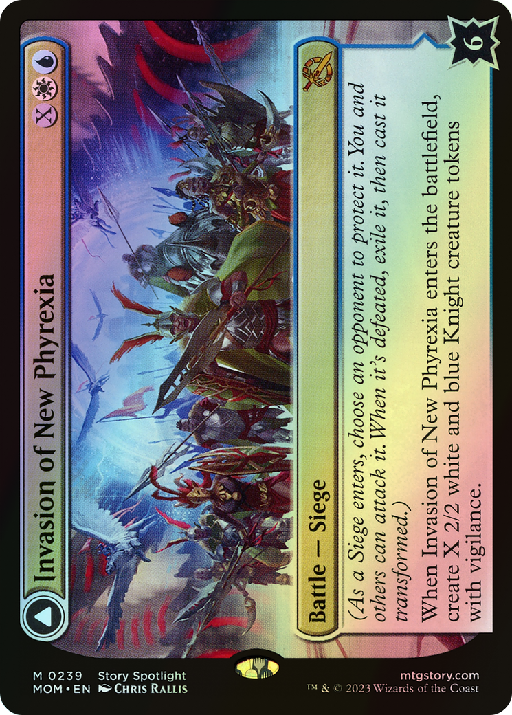 Invasion of New Phyrexia // Teferi Akosa of Zhalfir (MOM) #239 [EN/F]
