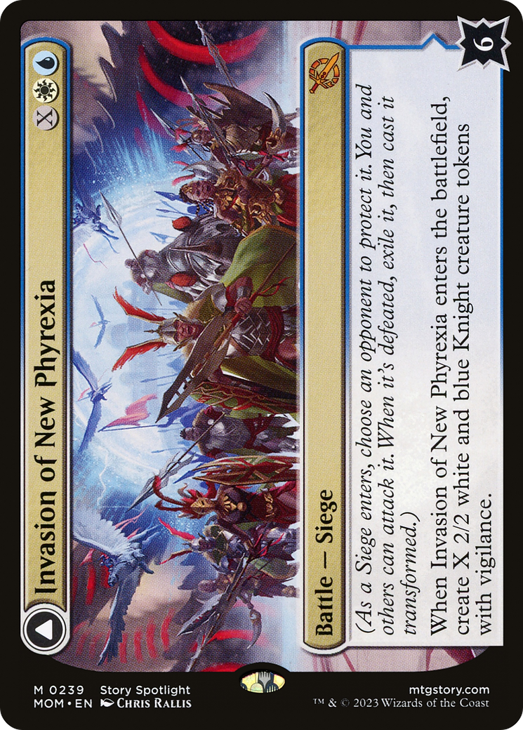 Invasion of New Phyrexia // Teferi Akosa of Zhalfir (MOM) #239 [EN/N]