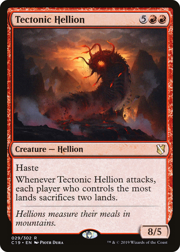 Tectonic Hellion (C19) #29 [EN/N]