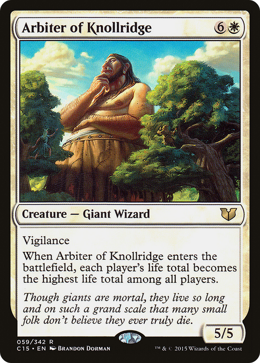 Arbiter of Knollridge (C15) #59 [EN/N] s/o