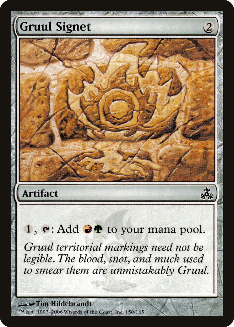 Gruul Signet (GPT) #150 [EN/N]