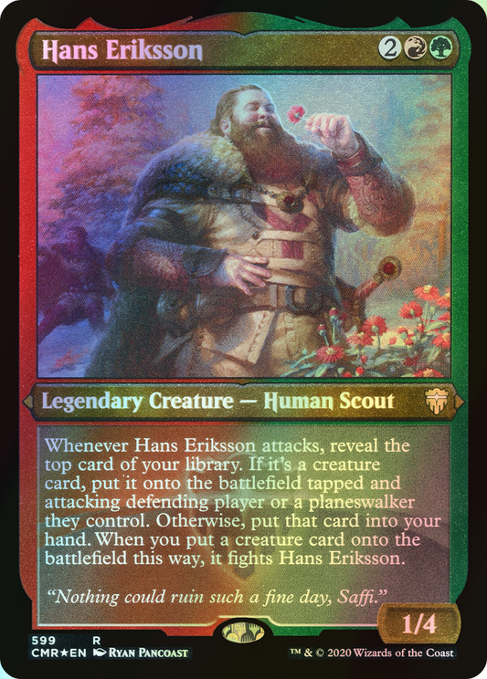 Hans Eriksson (CMR) #599 [EN/E]