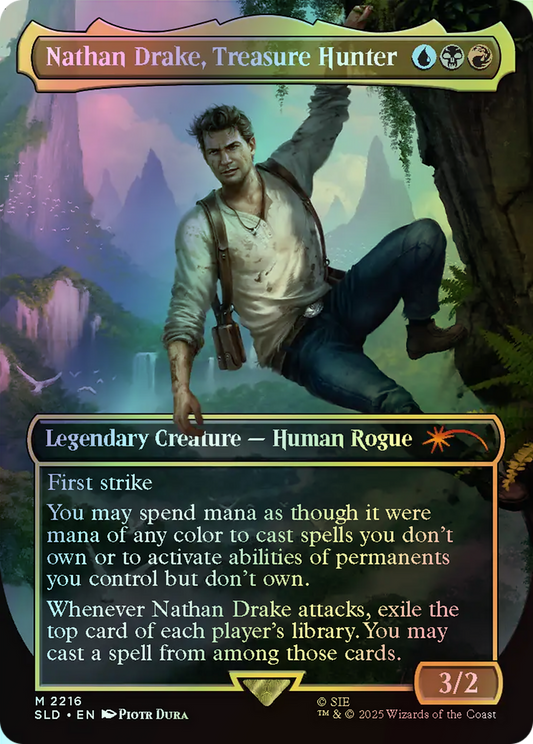 Nathan Drake, Treasure Hunter (SLD) #2216 [EN/F] s/o