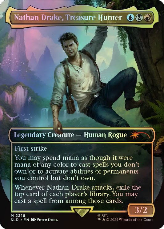 Nathan Drake, Treasure Hunter (SLD) #2216 [EN/F] s/o