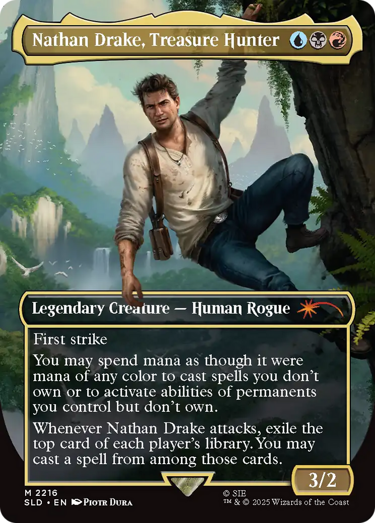Nathan Drake, Treasure Hunter (SLD) #2216 [EN/N]