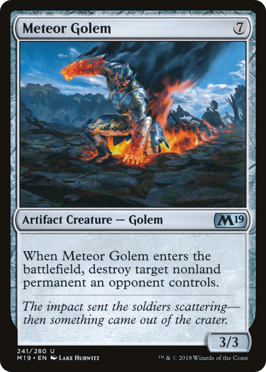 Meteor Golem (M19) #241 [EN/N]