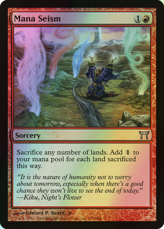 Mana Seism (CHK) #179 [EN/F] s/o