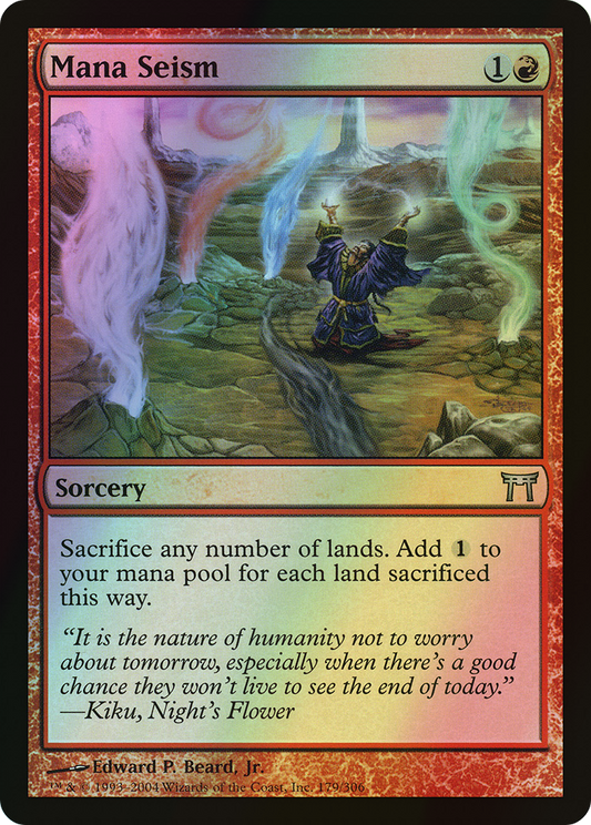 Mana Seism (CHK) #179 [EN/F] s/o