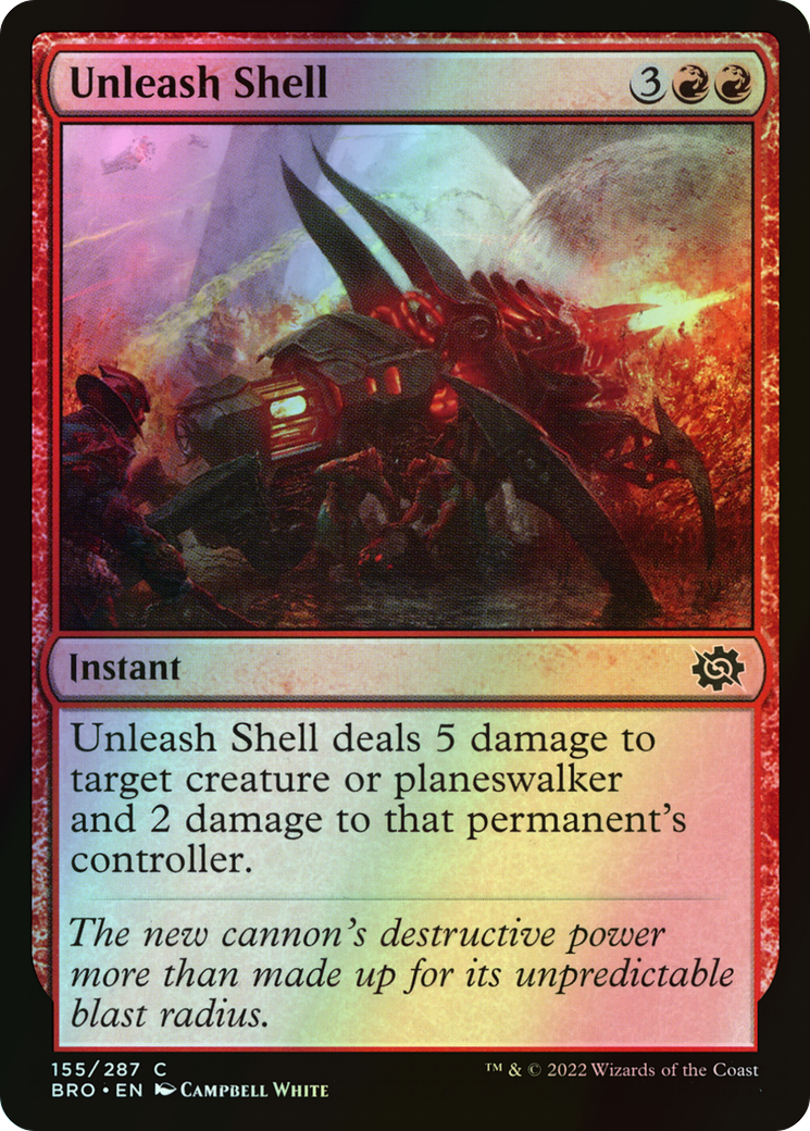 Unleash Shell (BRO) #155 [EN/F]