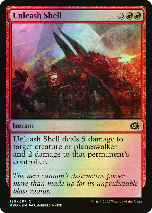 Unleash Shell (BRO) #155 [EN/F]