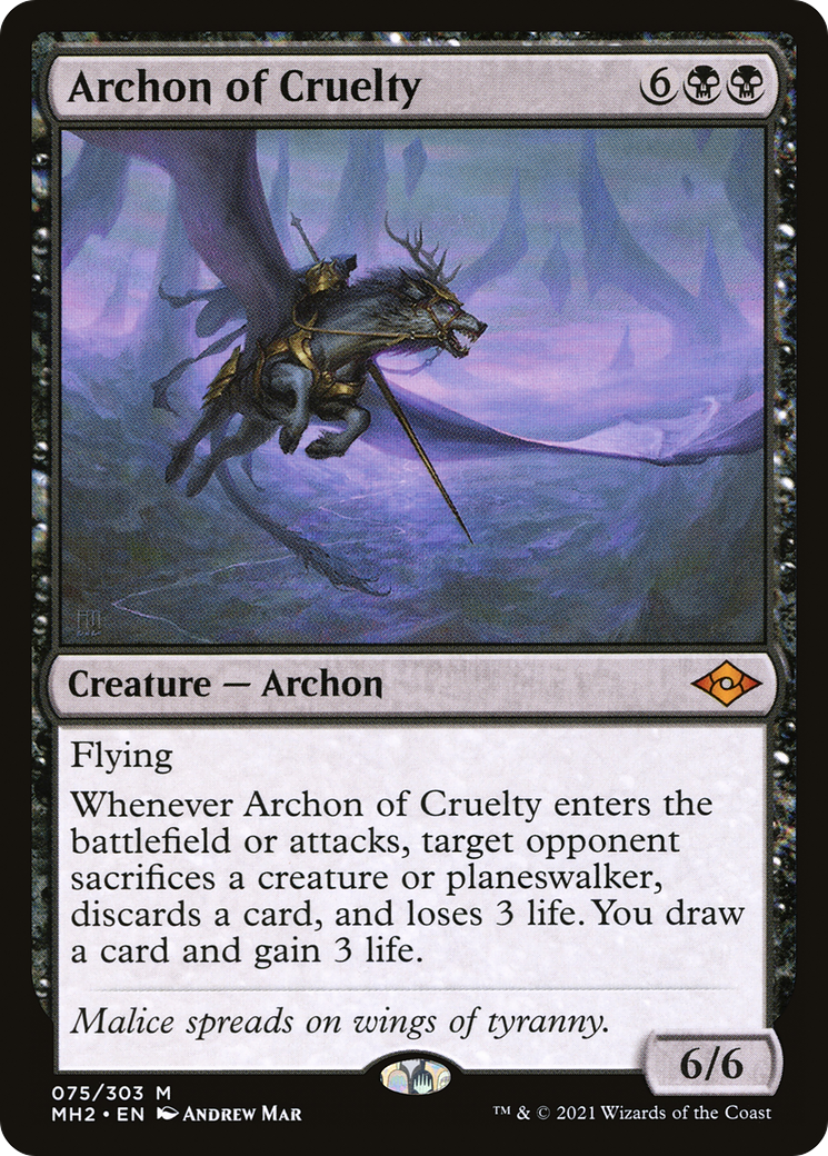 Archon of Cruelty (MH2) #75 [EN/N]