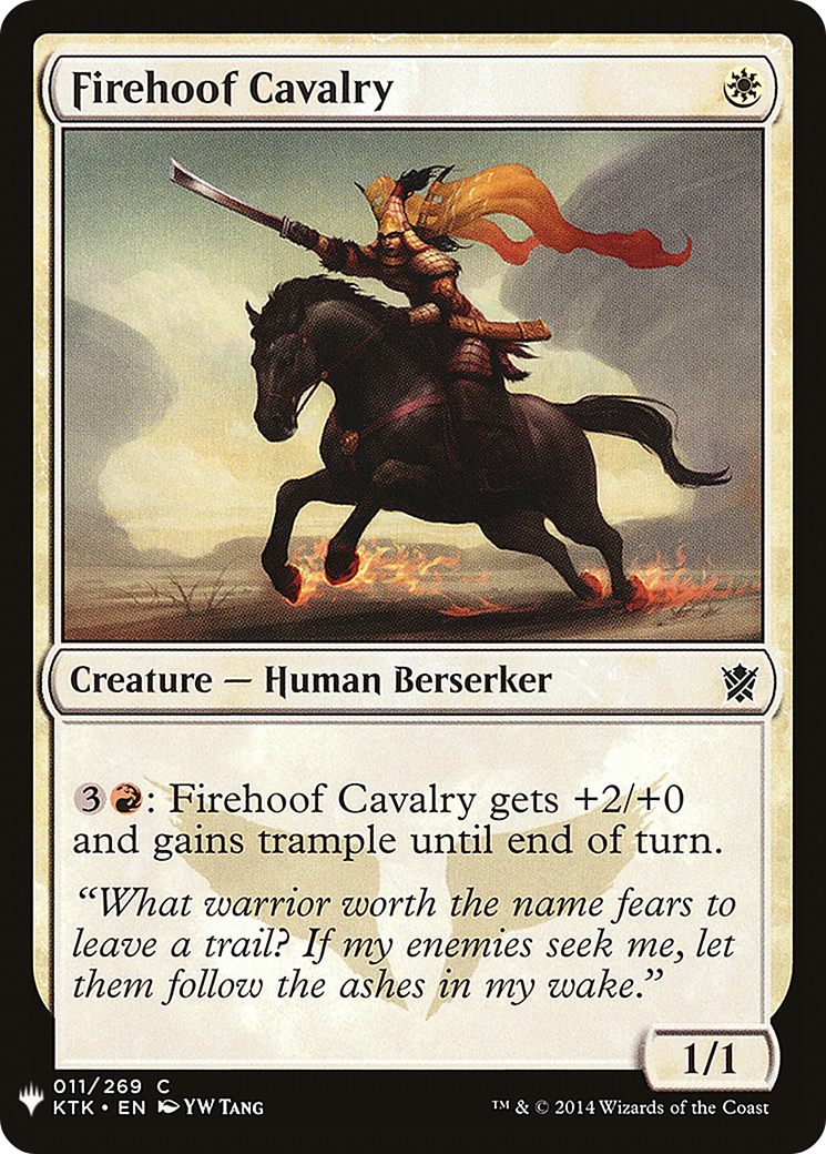 Firehoof Cavalry (PLST) #KTK-11 [EN/N]