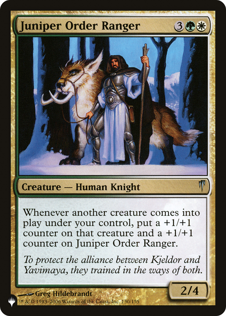 Juniper Order Ranger (PLST) #CSP-130 [EN/N]