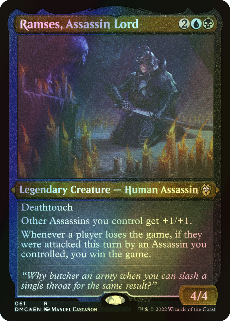 Ramses, Assassin Lord (DMC) #61 [EN/E] s/o