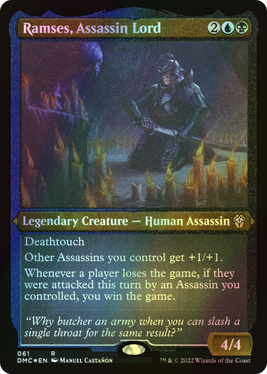 Ramses, Assassin Lord (DMC) #61 [EN/E] s/o