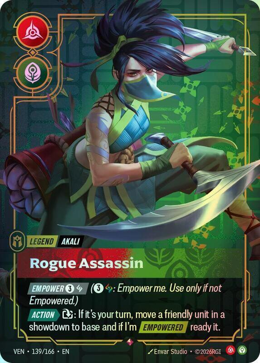 Akali - Rogue Assassin (VEN) #139 [EN/F]