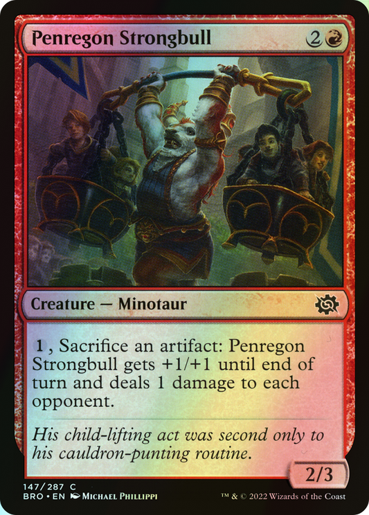 Penregon Strongbull (BRO) #147 [EN/F] s/o