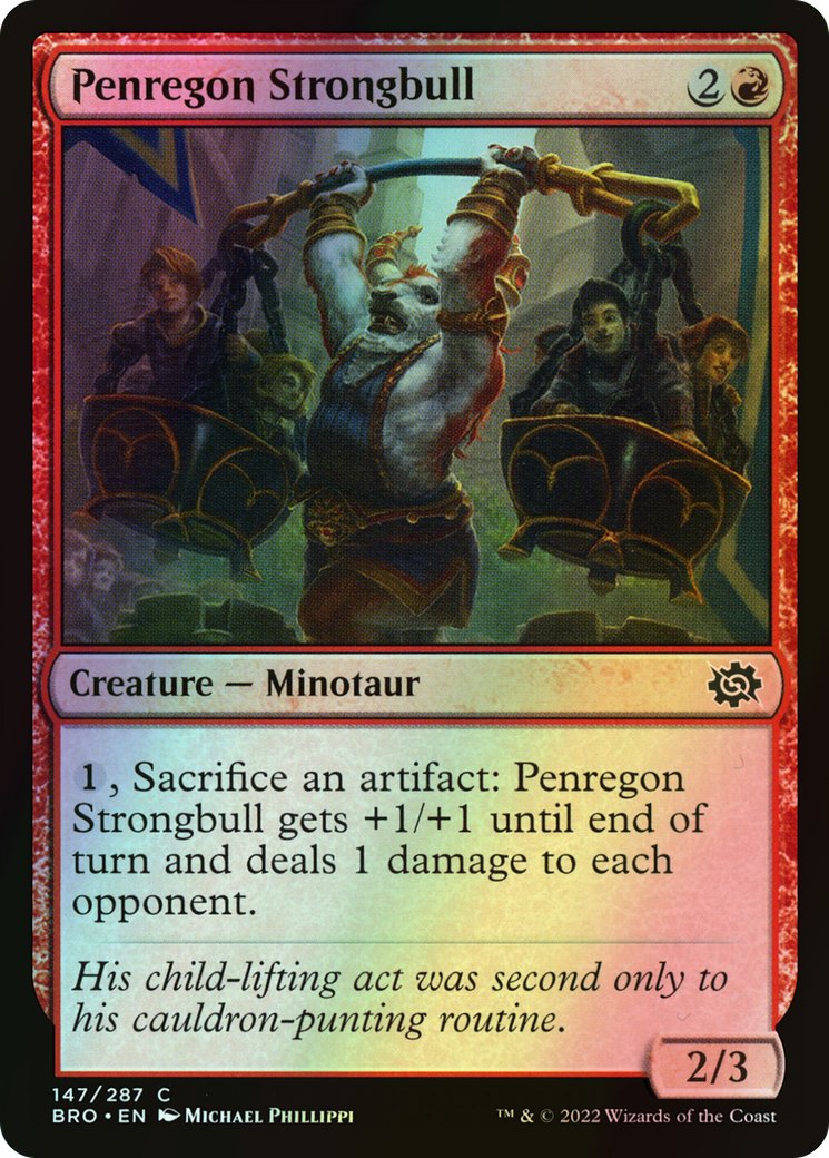 Penregon Strongbull (BRO) #147 [EN/F] s/o