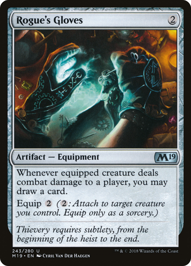 Rogue's Gloves (M19) #243 [EN/N] s/o