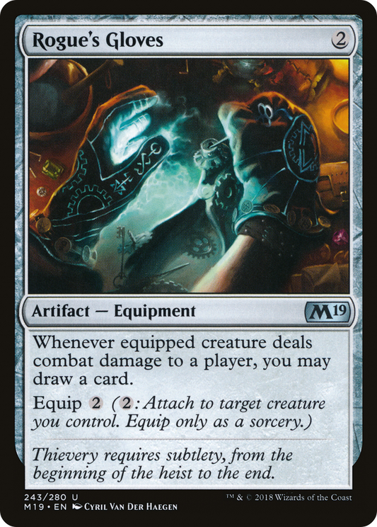 Rogue's Gloves (M19) #243 [EN/N] s/o