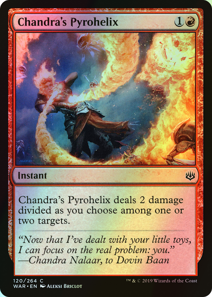 Chandra's Pyrohelix (WAR) #120 [EN/F]