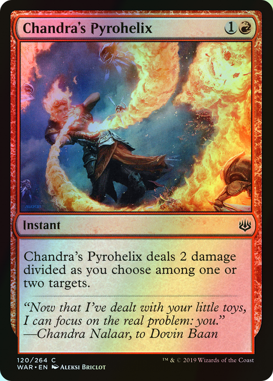 Chandra's Pyrohelix (WAR) #120 [EN/F]