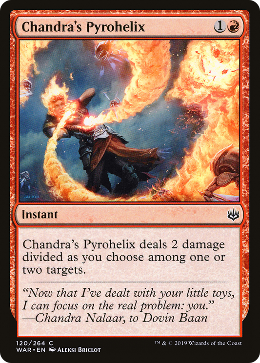 Chandra's Pyrohelix (WAR) #120 [EN/N]