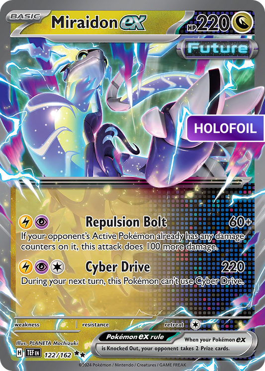 Miraidon ex (TEF) #122 [EN/H] s/o