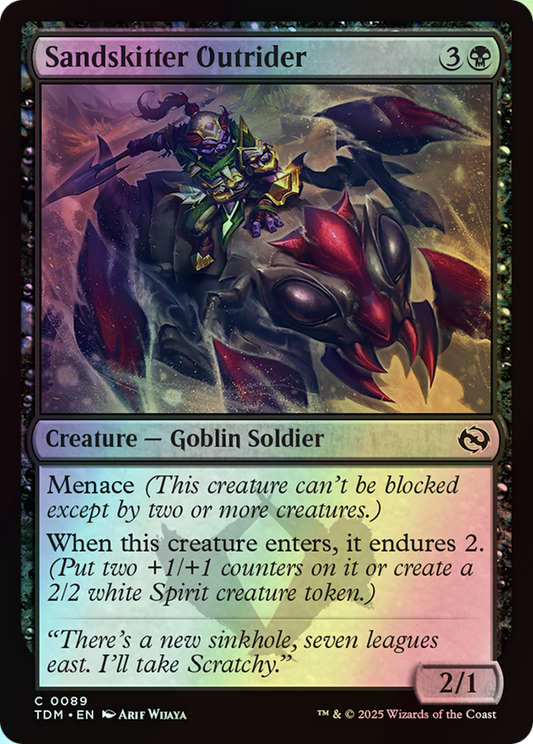 Sandskitter Outrider (TDM) #89 [EN/F]