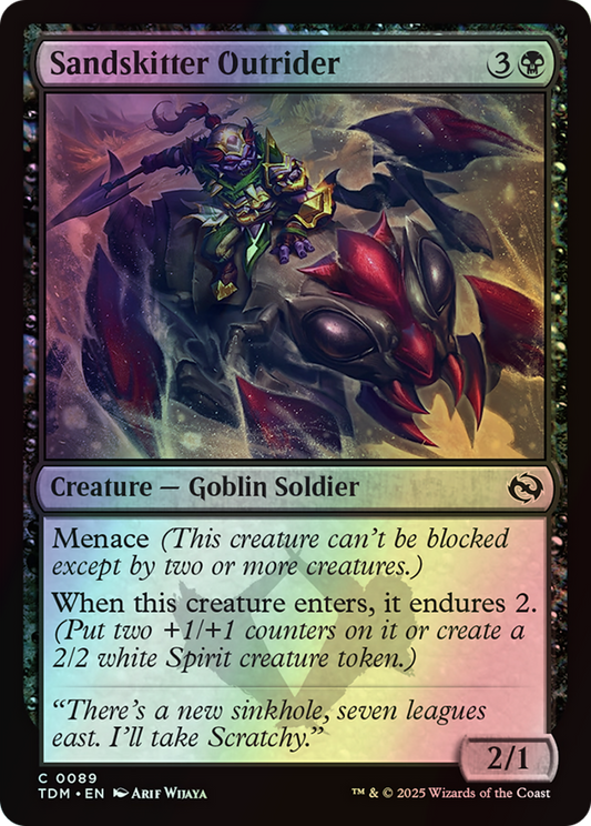 Sandskitter Outrider (TDM) #89 [EN/F]