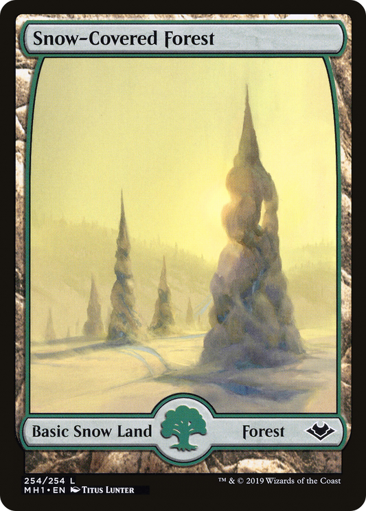 Snow-Covered Forest (MH1) #254 [EN/N]