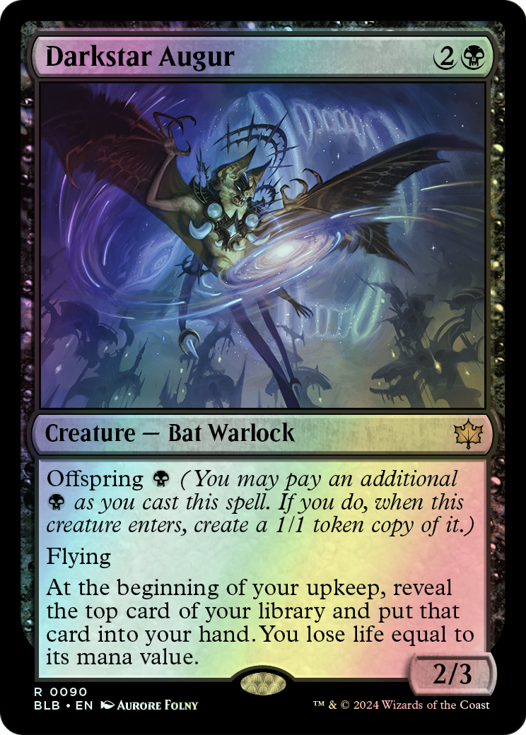 Darkstar Augur (BLB) #90 [EN/F]