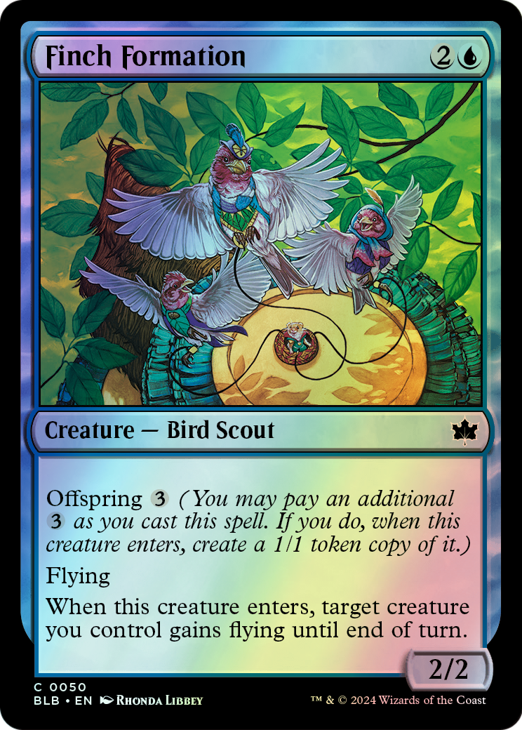 Finch Formation (BLB) #50 [EN/F]