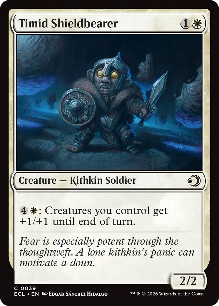 Timid Shieldbearer (ECL) #39 [EN/N]
