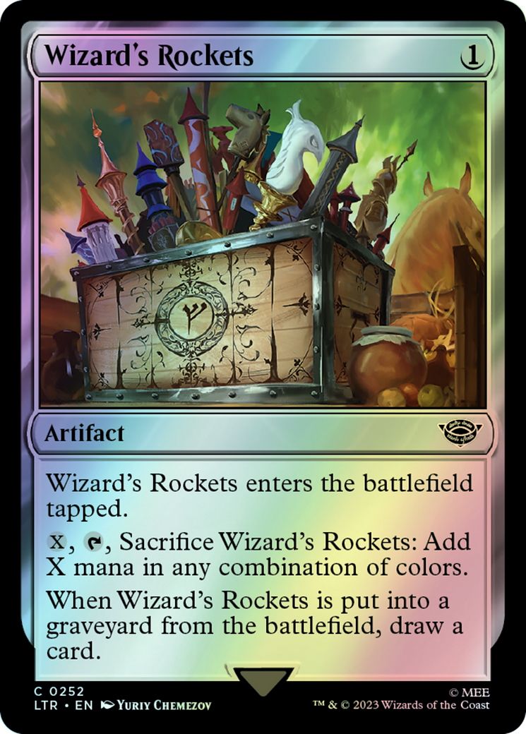 Wizard's Rockets (LTR) #252 [EN/F]