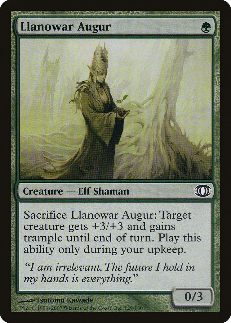 Llanowar Augur (FUT) #129 [EN/N] s/o