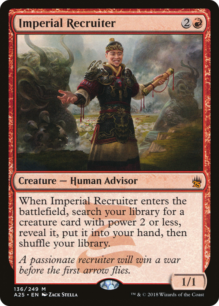 Imperial Recruiter (A25) #136 [EN/N] s/o