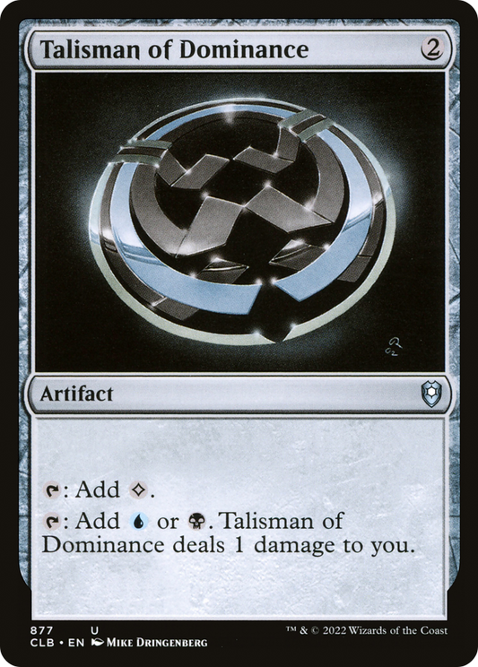 Talisman of Dominance (CLB) #877 [EN/N]