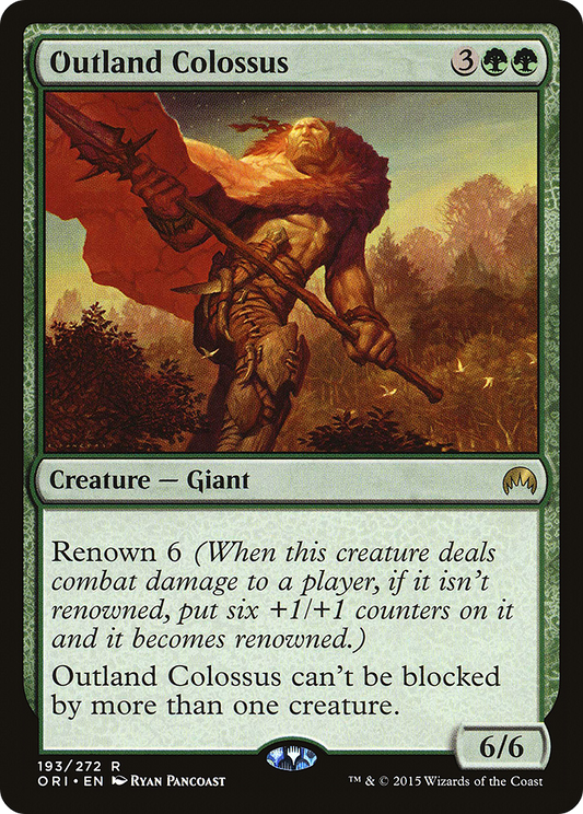 Outland Colossus (ORI) #193 [EN/N]