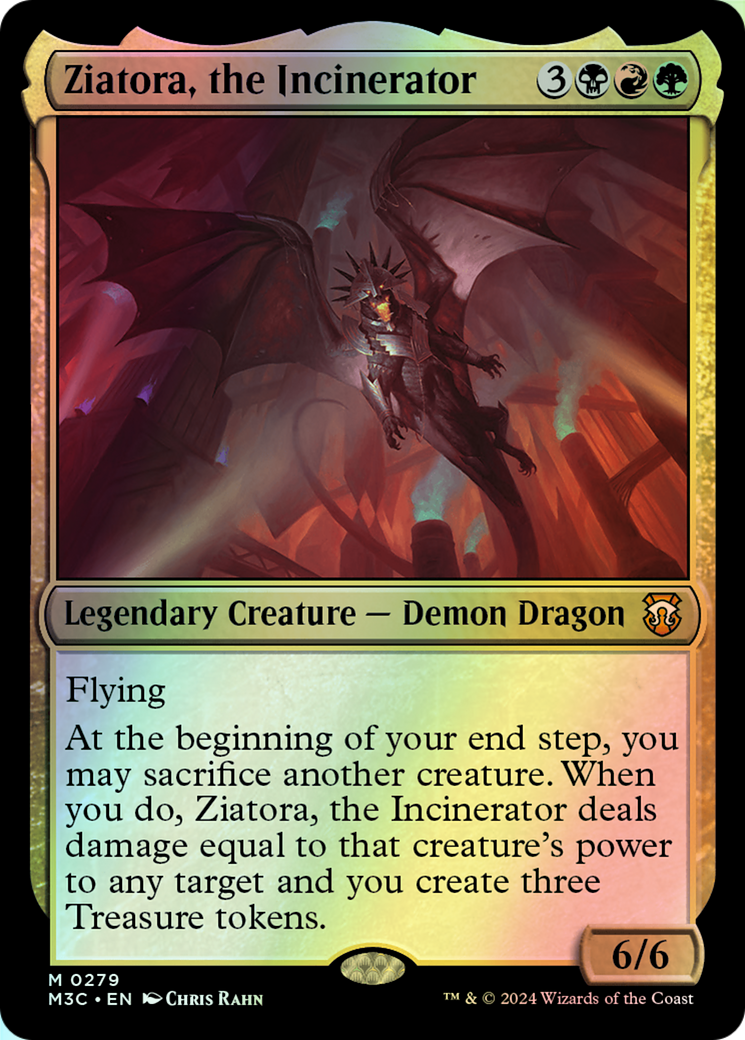 Ziatora, the Incinerator (M3C) #279 [EN/F] s/o